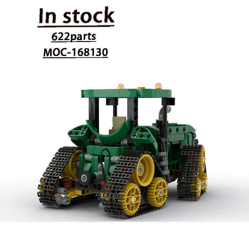 Urban Farming Agriculture - MOC-168130 Nieuwe Stedelijke Boerderij Landbouwtractor Bouwsteenmodel