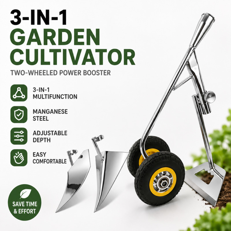 Agriculture Farming Hand Tools - 3-in-1 multifunctionele landbouwtool voor tuin, volwassenen