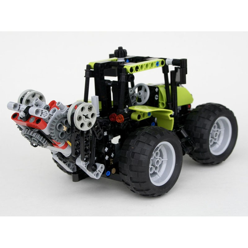 Urban Farming Agriculture - MOC-4933 Urban Farm Landbouwtractor Bouwsteenmodel 577