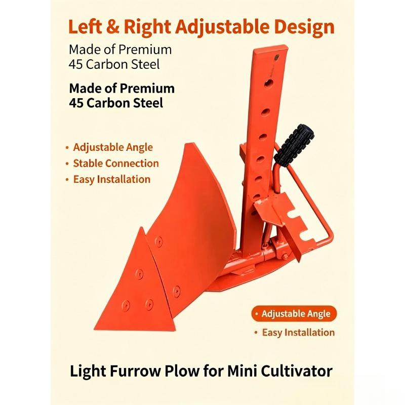 Agriculture Farming Hand Tools - Verstelbare Mini Ploegkop Landbouwfrees Rotatieblad Accessoires