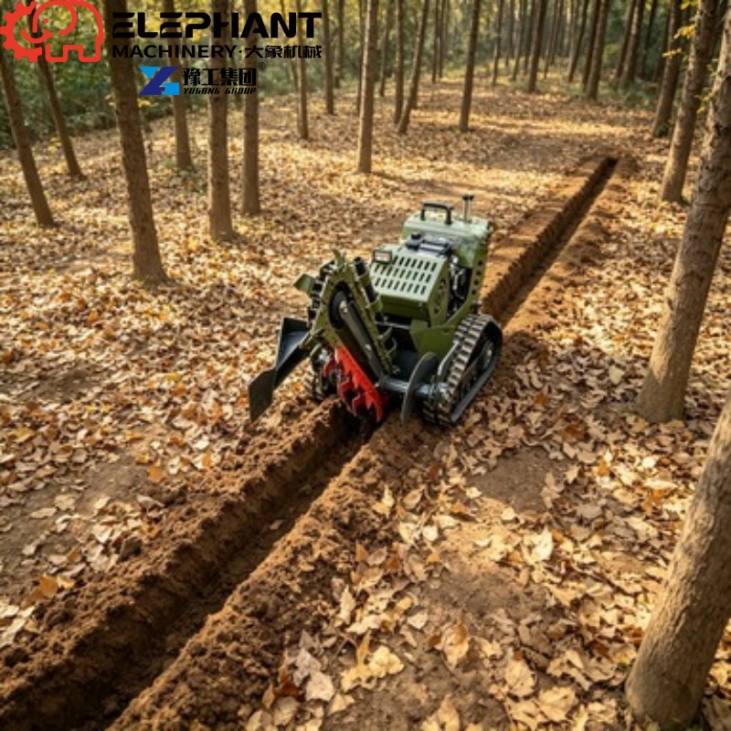 Farming Agriculture Project - Geavanceerde graafmachine, zware mini-landbouwgraafmachine voor landschapsprojecten