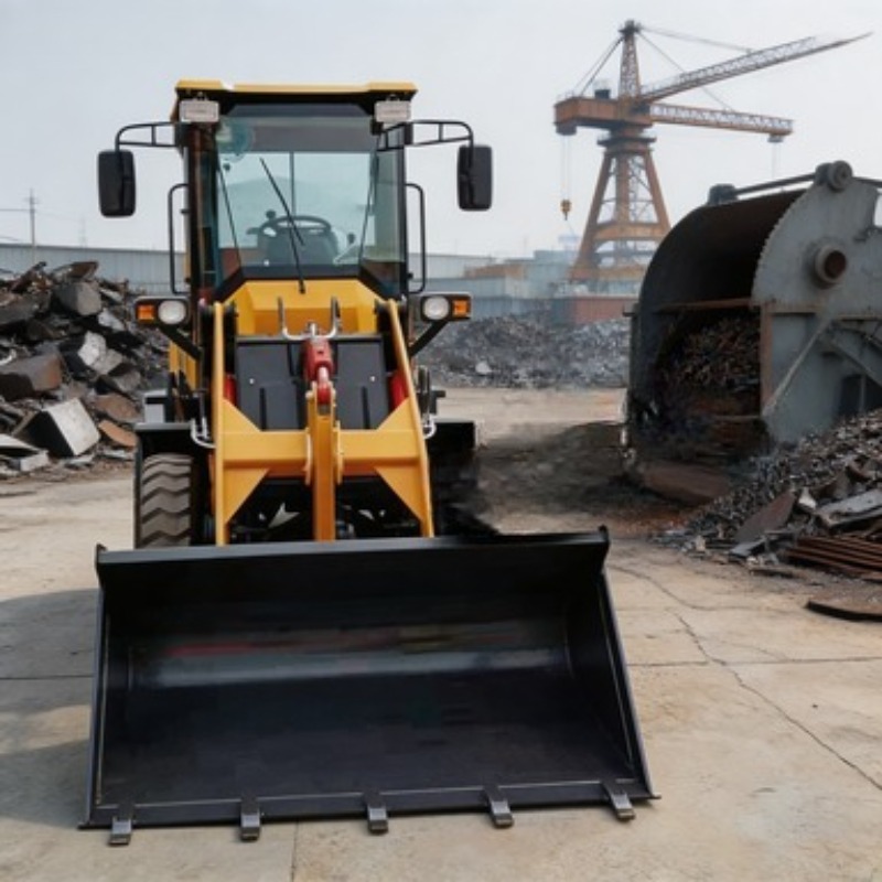 2,5 ton 4WD mini-voorlader met - Farming Agriculture Project recensie en prijs