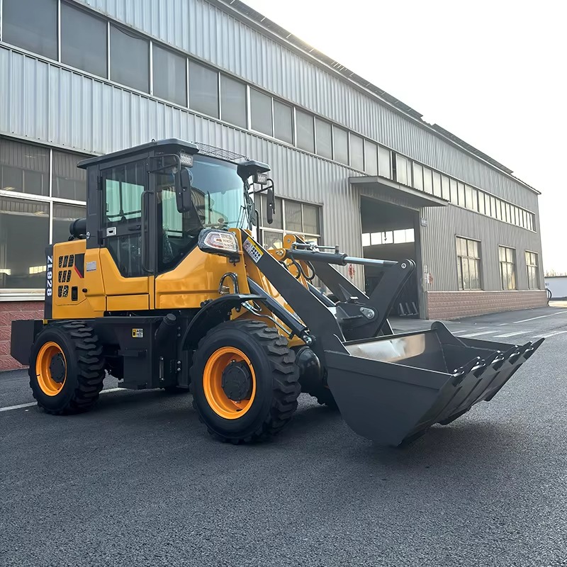 2,5 ton 4WD mini-voorlader met - Farming Agriculture Project recensie en prijs