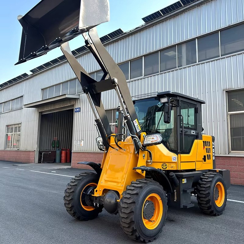 2,5 ton 4WD mini-voorlader met - Farming Agriculture Project recensie en prijs