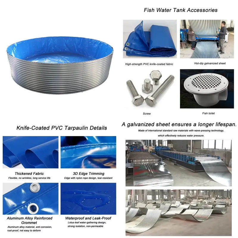 Gegalvaniseerd zeil voor kweek - Farm Pond Liner recensie en prijs