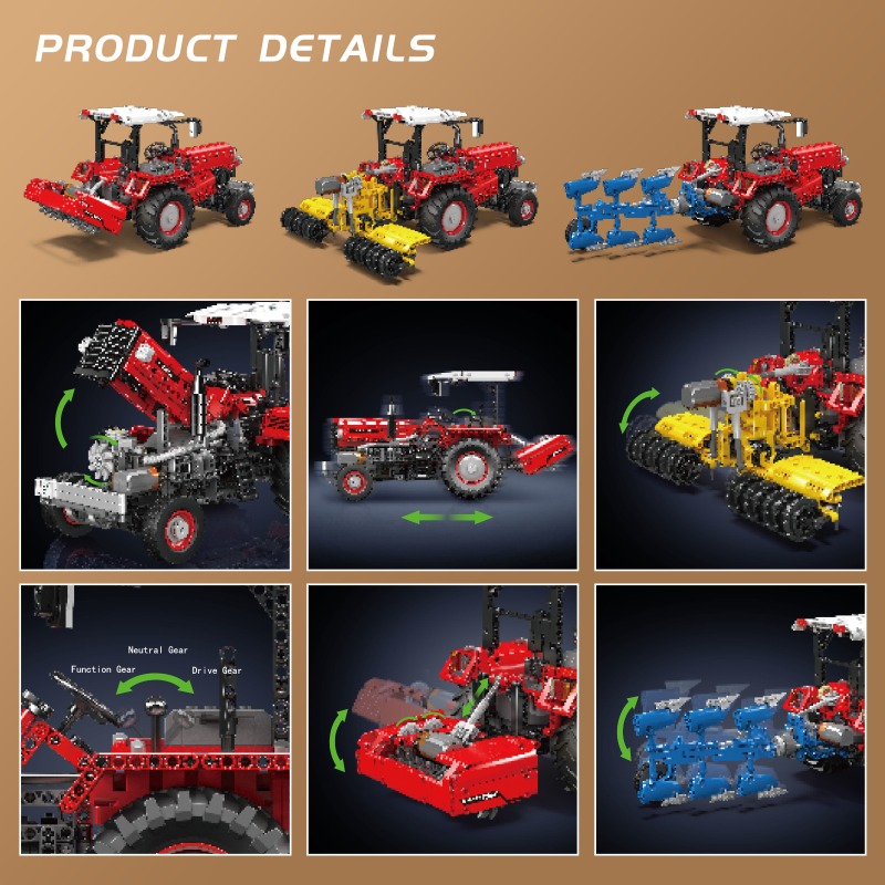 Mould King 17064 1857-delige l - Is Farming Under Agriculture recensie en prijs
