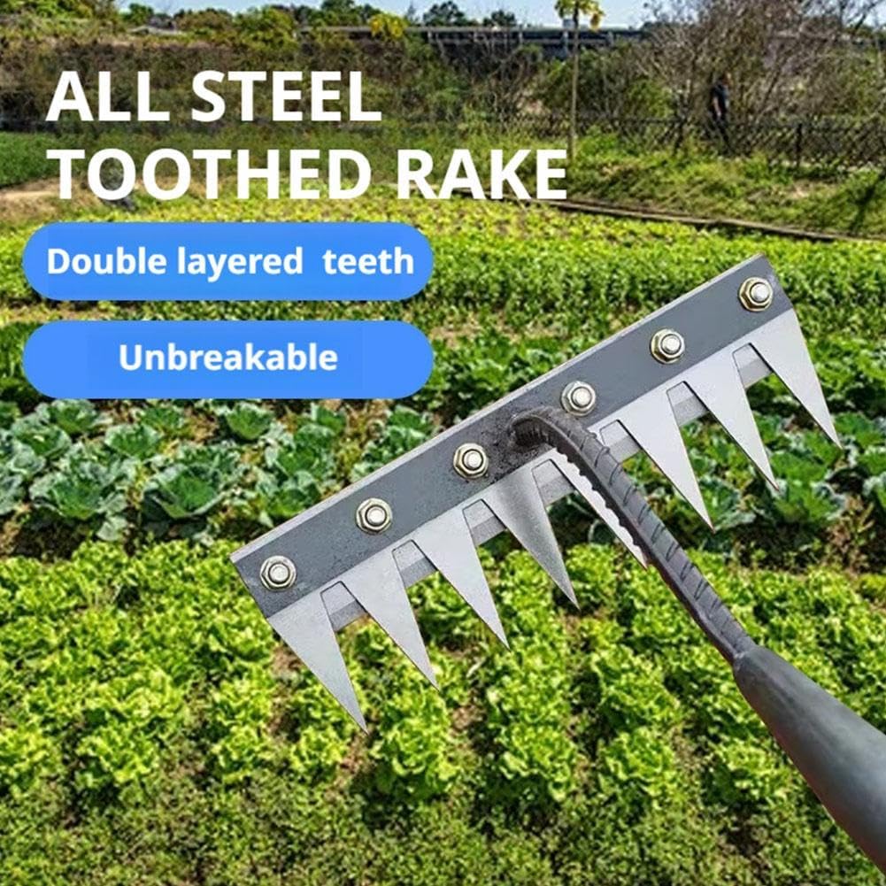 5/6/7/8 Tanden Metalen Hark Tu - Agriculture Farming Hand Tools recensie en prijs