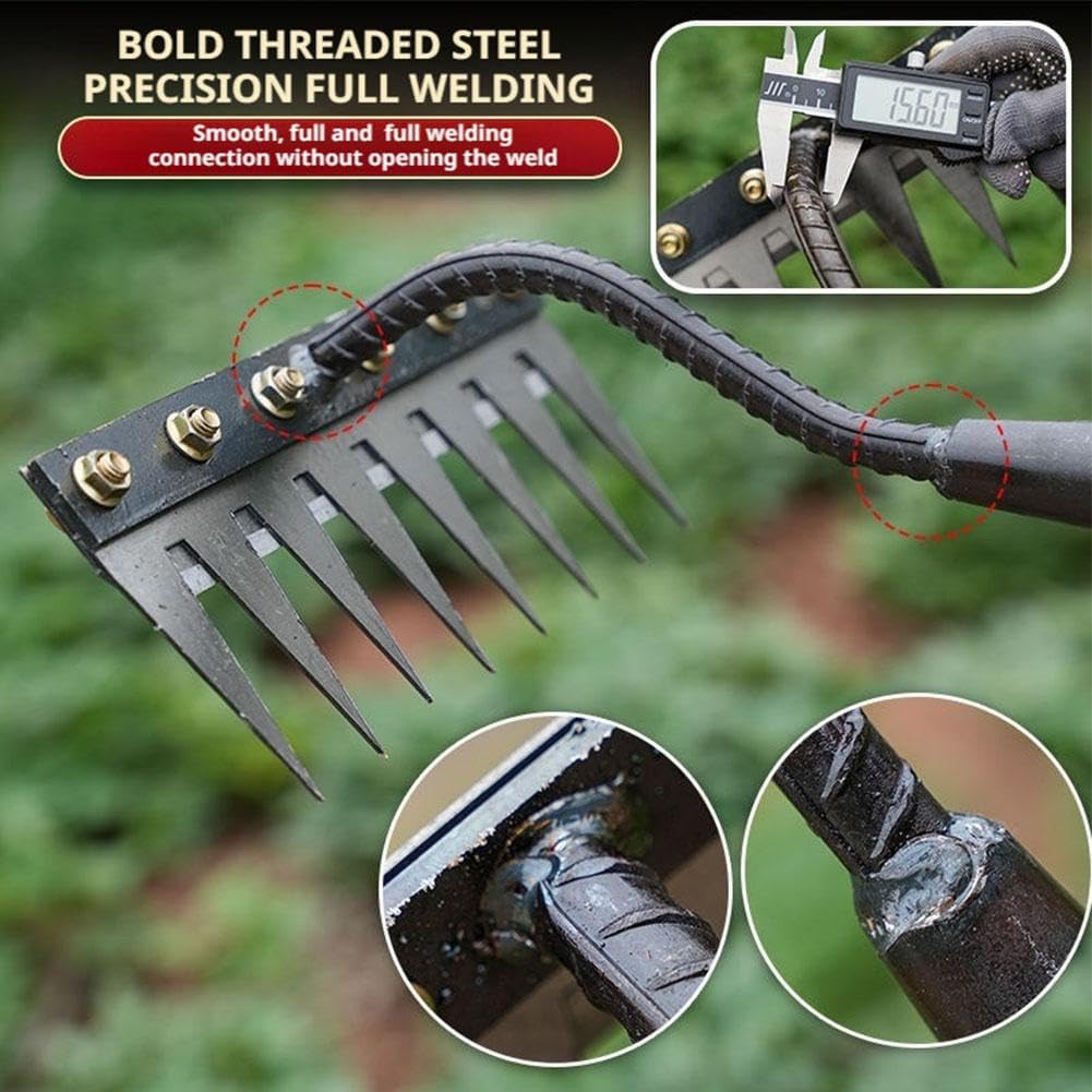 5/6/7/8 Tanden Metalen Hark Tu - Agriculture Farming Hand Tools recensie en prijs