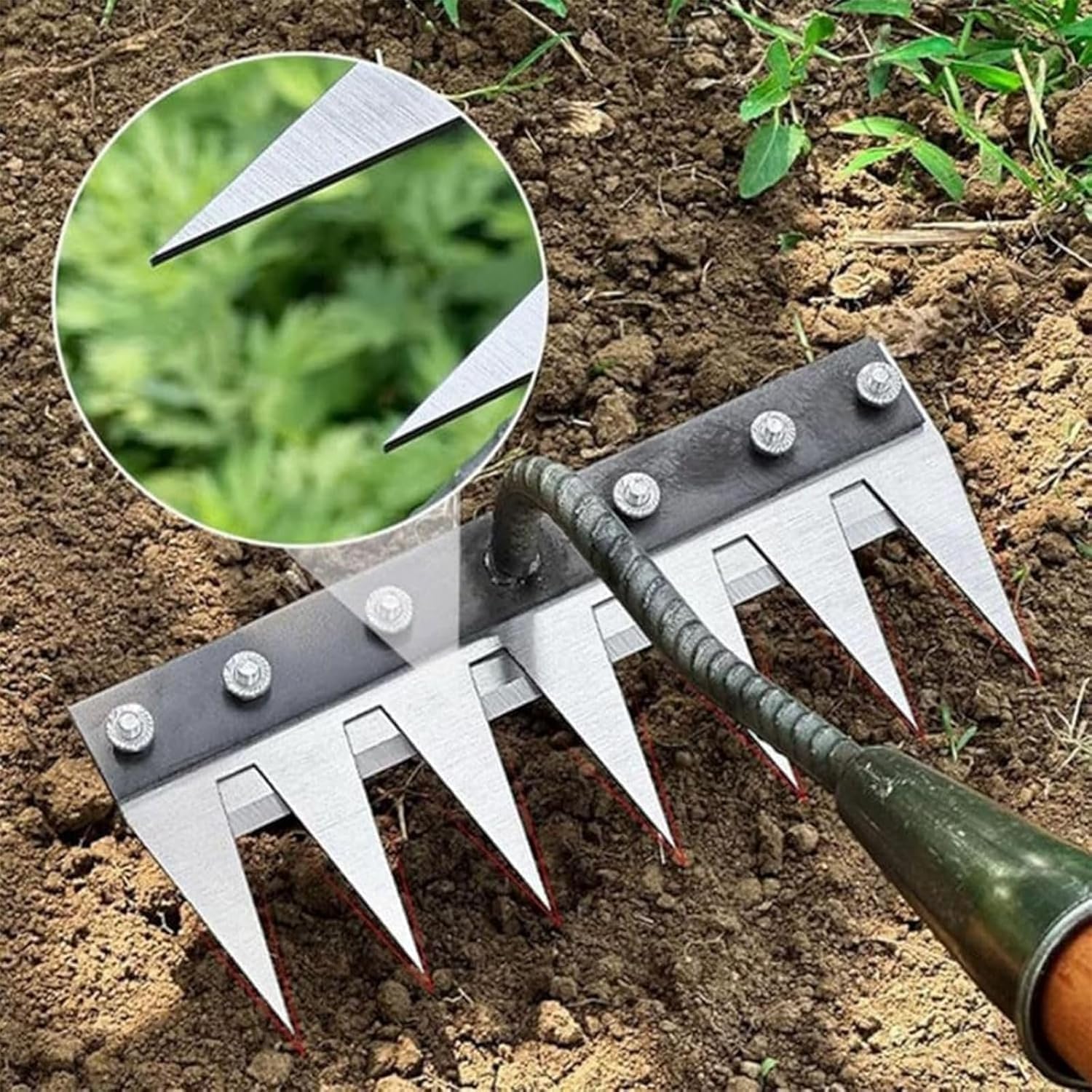 5/6/7/8 Tanden Metalen Hark Tu - Agriculture Farming Hand Tools recensie en prijs