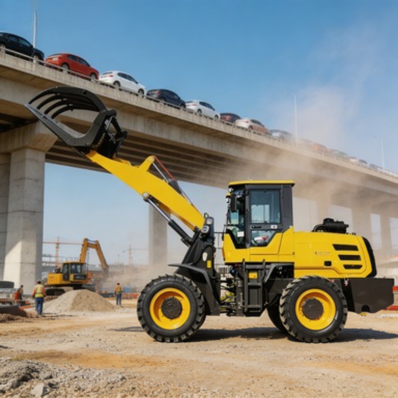 1,2 m³ Mini-wiellader met voor - Farming Agriculture Project recensie en prijs