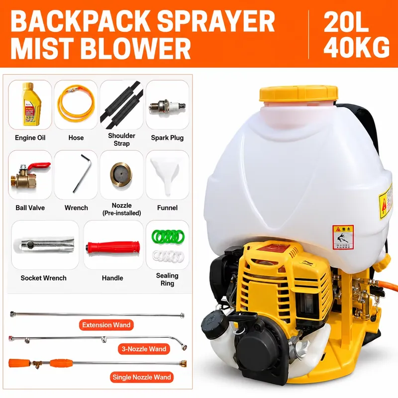 20L geïmporteerde landbouw rug - Crop Sprayer Backpack recensie en prijs