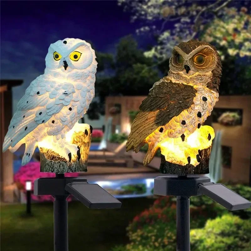 Solar Owl Statue Garden Light  - Farming And Agriculture recensie en prijs