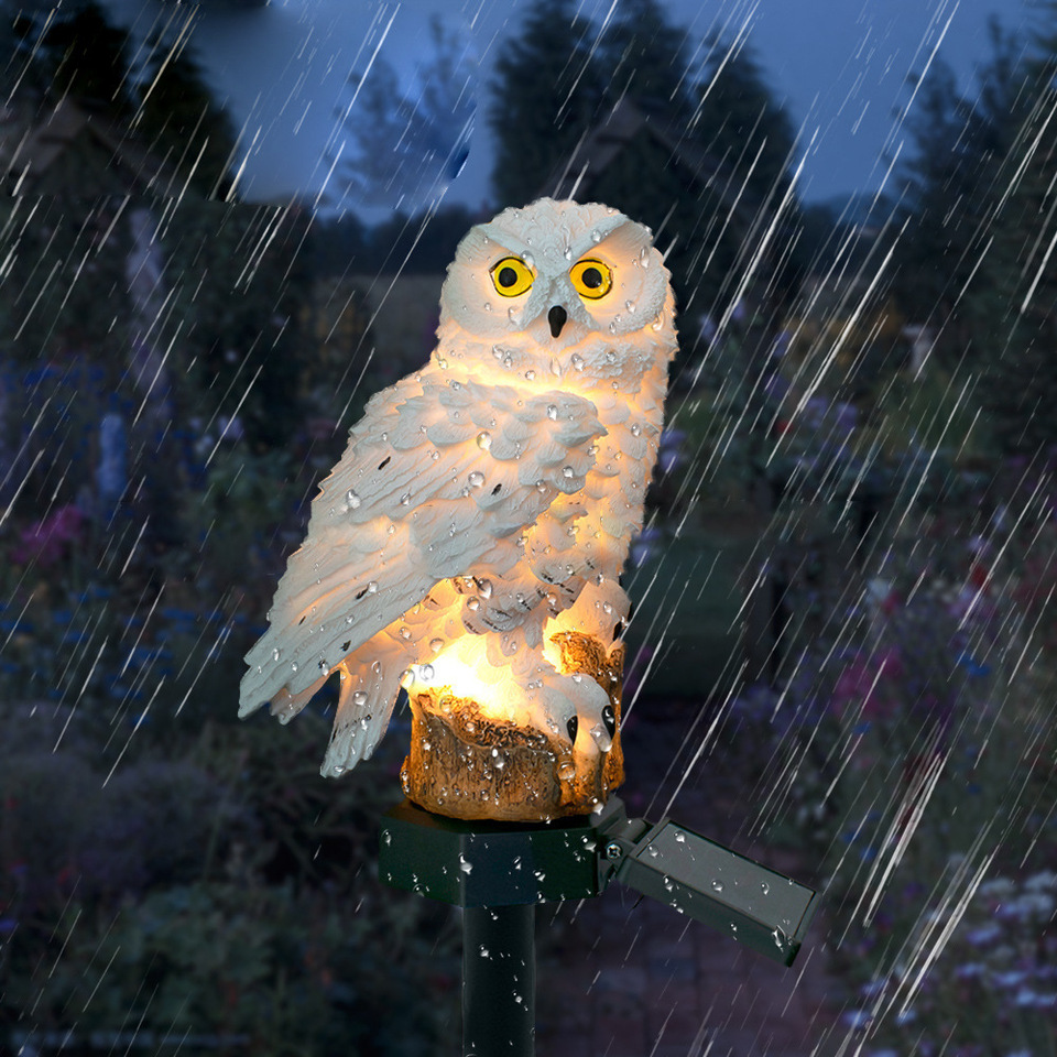 Solar Owl Statue Garden Light  - Farming And Agriculture recensie en prijs