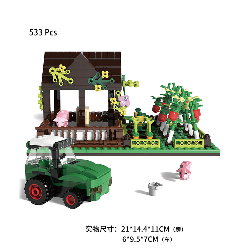 Happy Ranch MOC Bouwstenen Spe - Is Farming Under Agriculture recensie en prijs