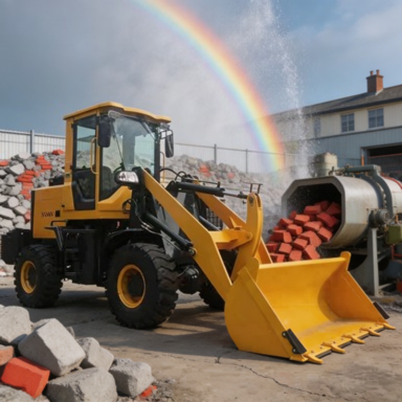 Stevige mini-frontlader met wi - Farming Agriculture Project recensie en prijs